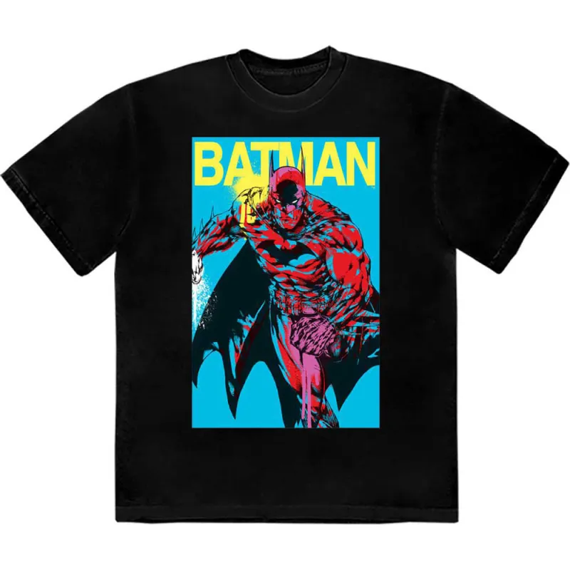 Batman Pop Colours T Shirt sold by Paradiso Clothing
