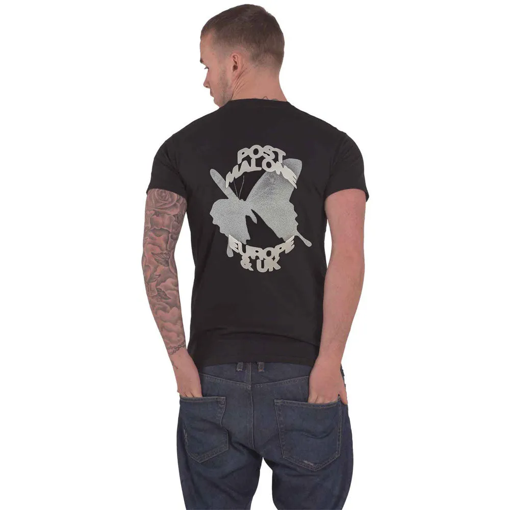Post Malone Butterfly Logo 2023 Tour T Shirt sold by Paradiso Clothing product image thumbnail 2