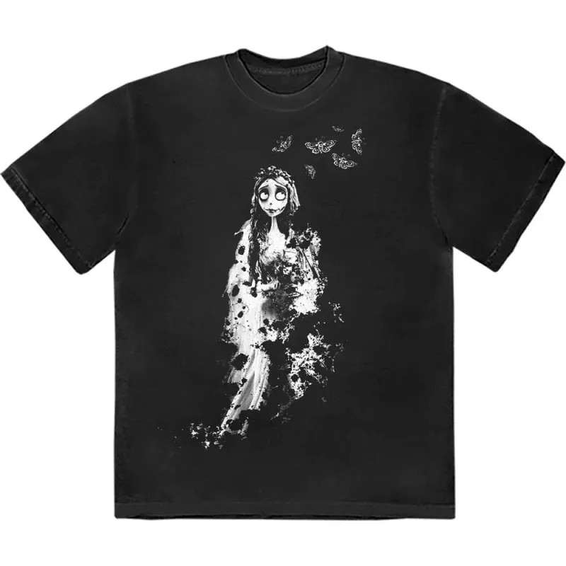 Corpse Bride Butterflies T Shirt sold by Paradiso Clothing