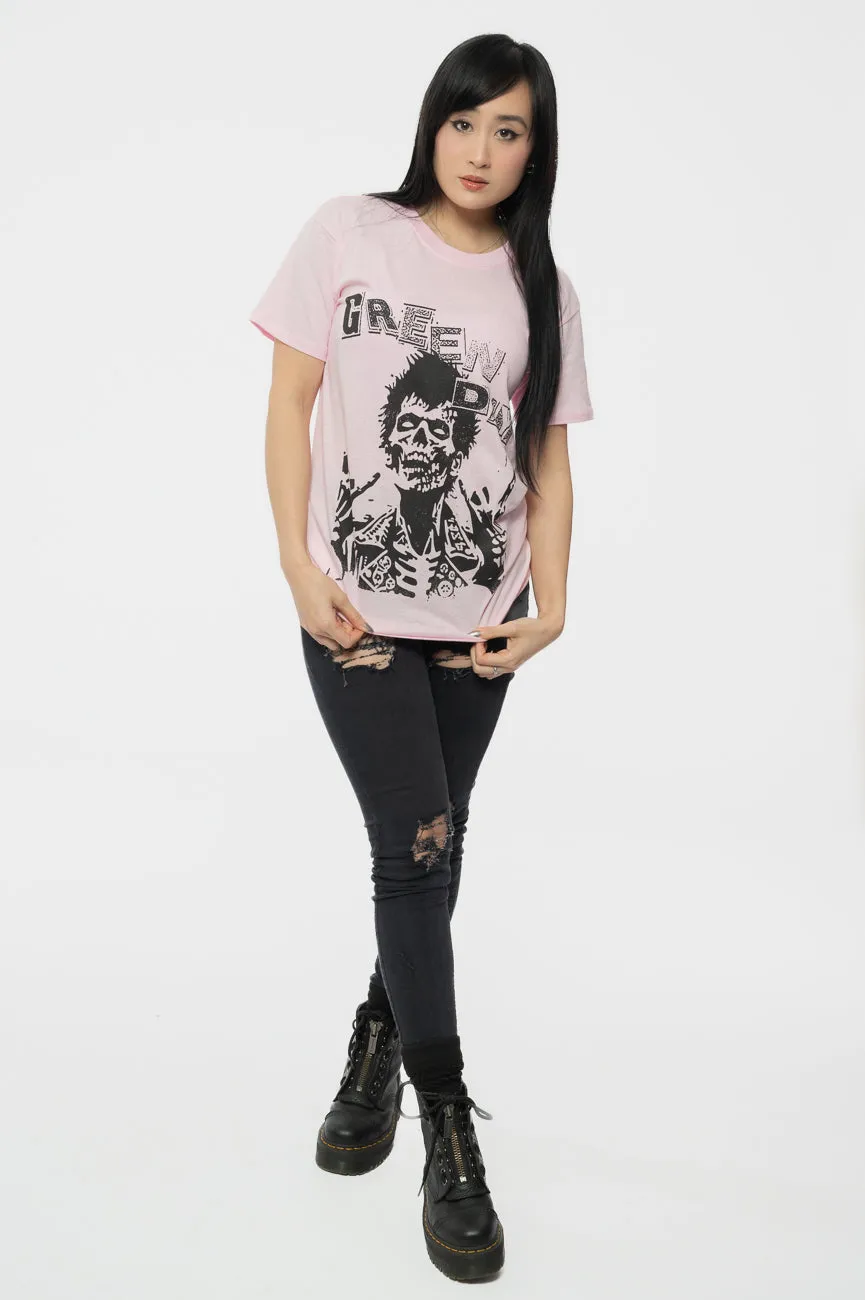 Green Day Savior Zombie T Shirt sold by Paradiso Clothing product image thumbnail 2