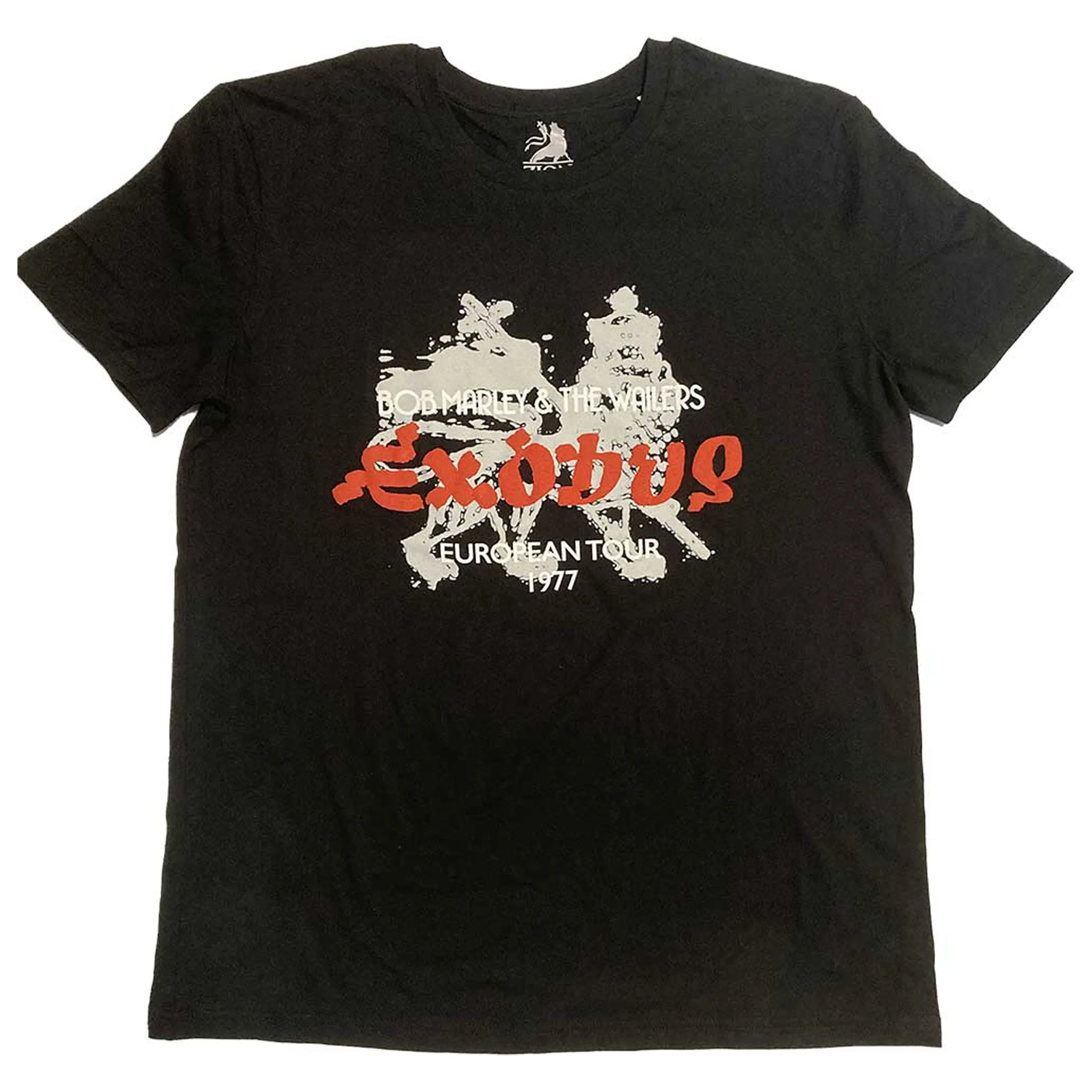 Bob Marley Exodus European Tour 77 Hi-Build T Shirt sold by Paradiso Clothing