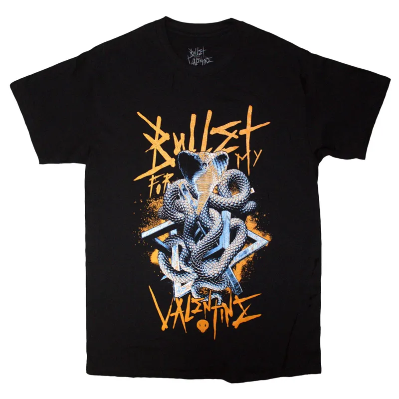 Bullet For My Valentine Wrapped Cobra T Shirt made by Paradiso Clothing