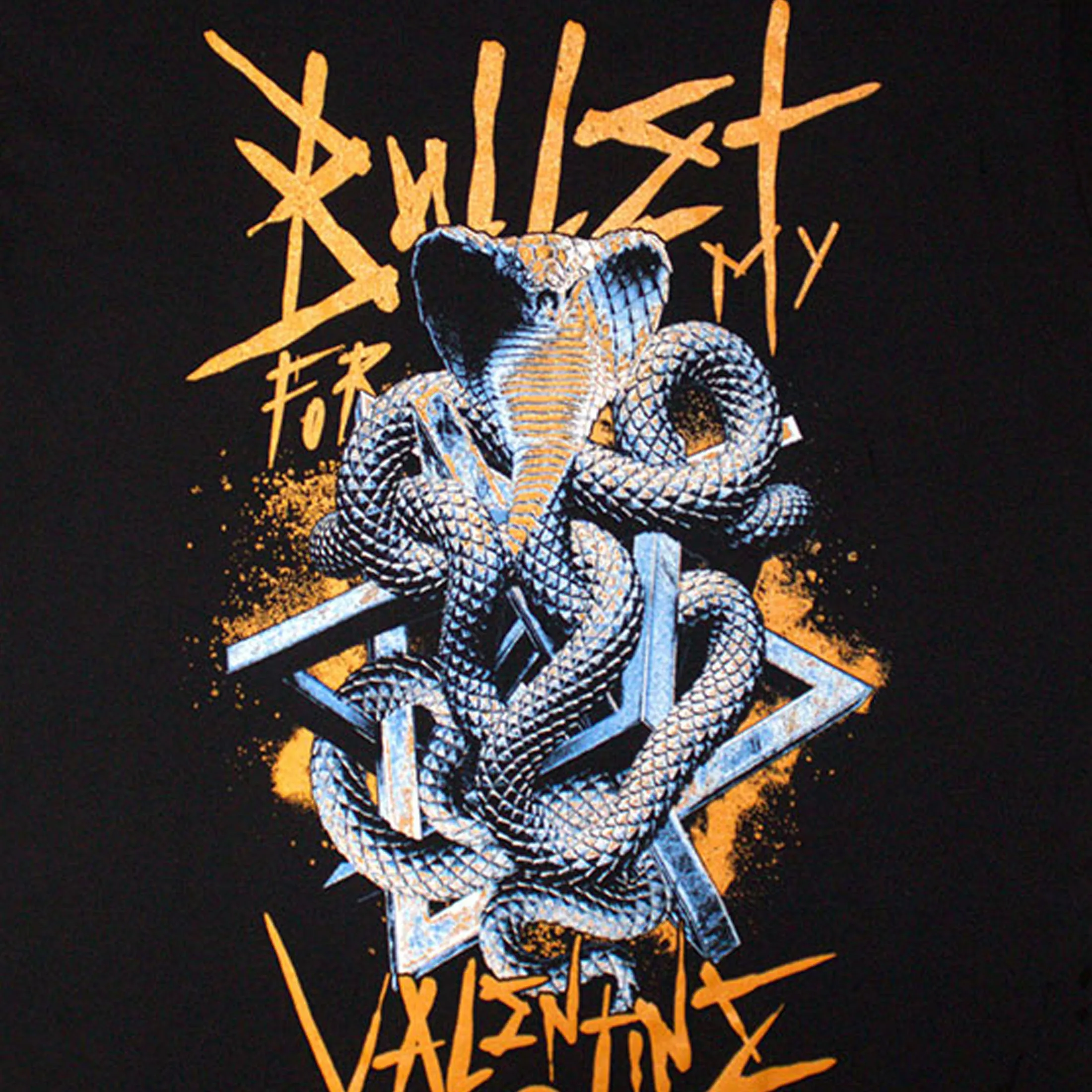 Bullet For My Valentine Wrapped Cobra T Shirt sold by Paradiso Clothing product image thumbnail 2