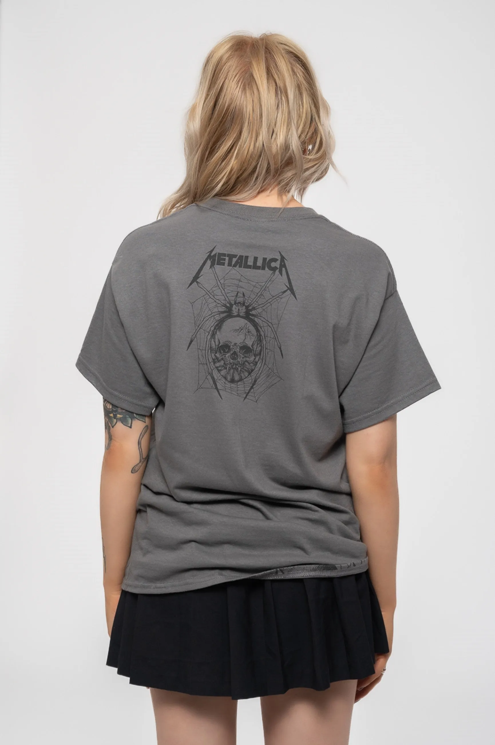 Metallica Spider All over Print T Shirt sold by Paradiso Clothing product image thumbnail 4