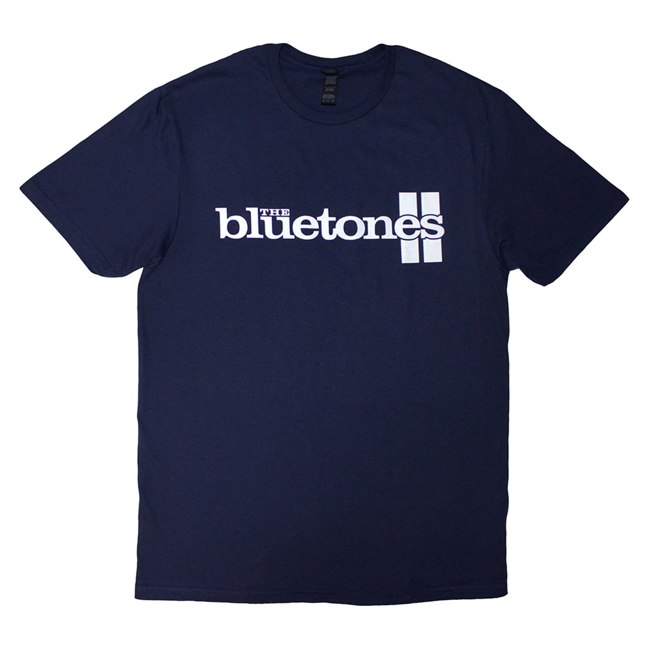 The Bluetones Stripe Band Logo T Shirt sold by Paradiso Clothing