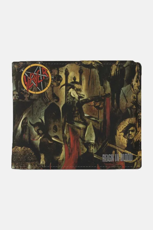 Slayer Reign In Blood Bifold Wallet sold by Paradiso Clothing