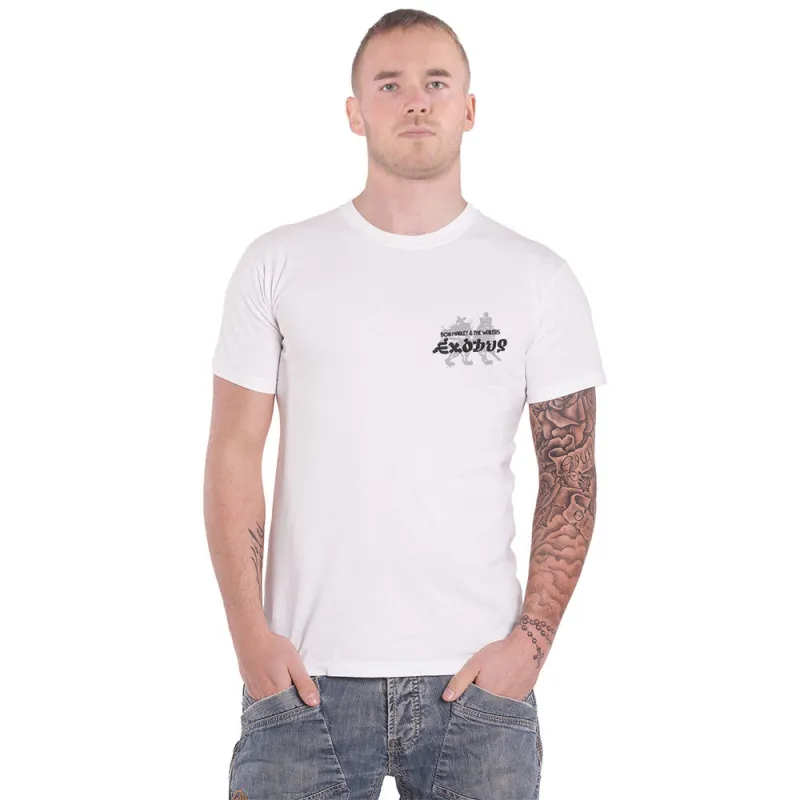 Bob Marley Exodus Tracklist T Shirt made by Paradiso Clothing