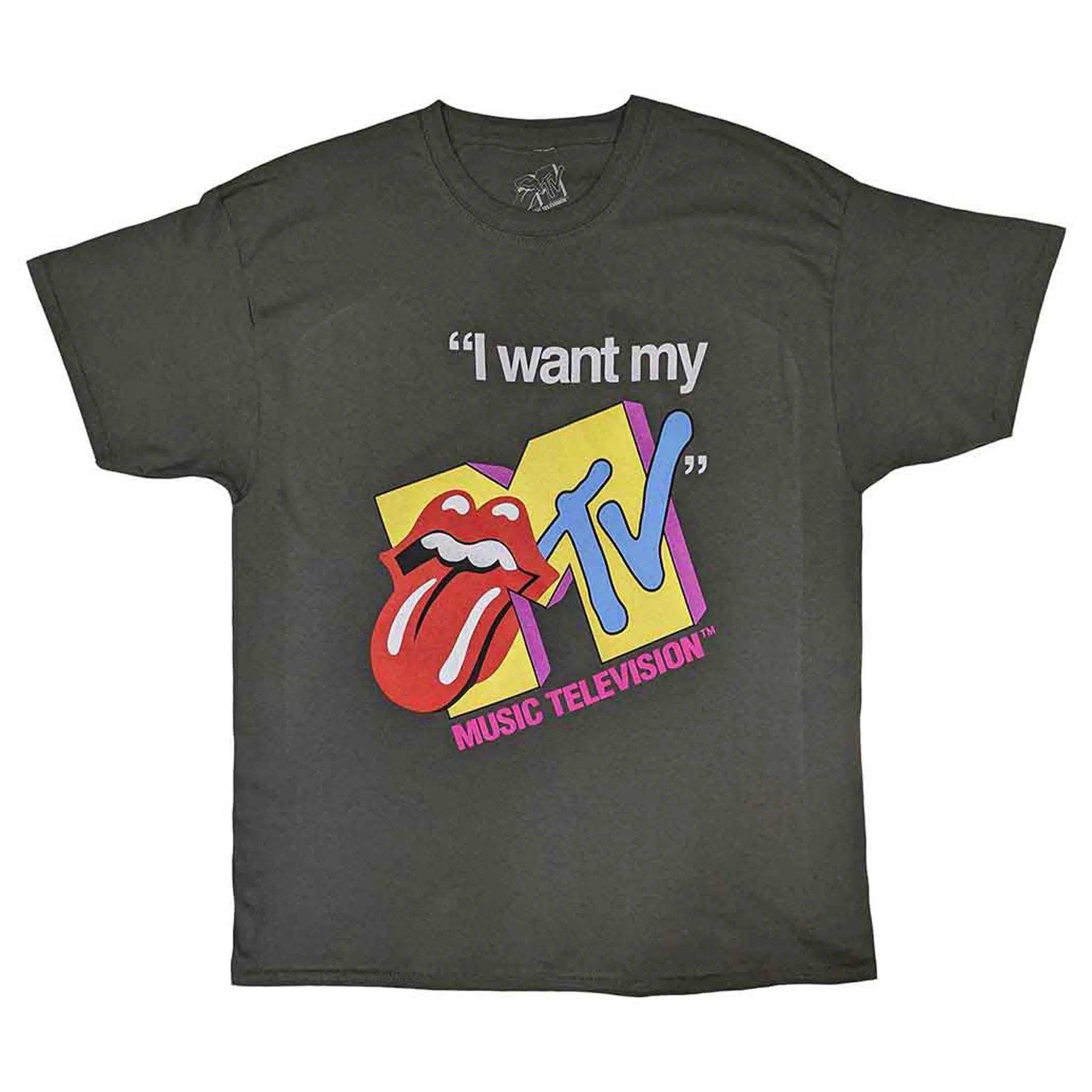 The Rolling Stones I Want My MTV T Shirt sold by Paradiso Clothing