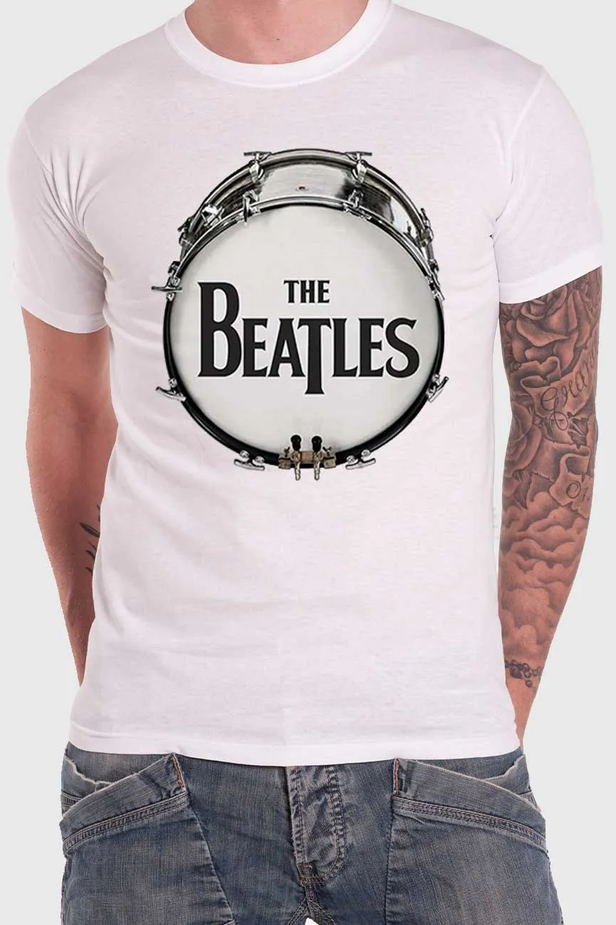 The Beatles World Tour Original Drum Skin T Shirt sold by Paradiso Clothing product image thumbnail 2