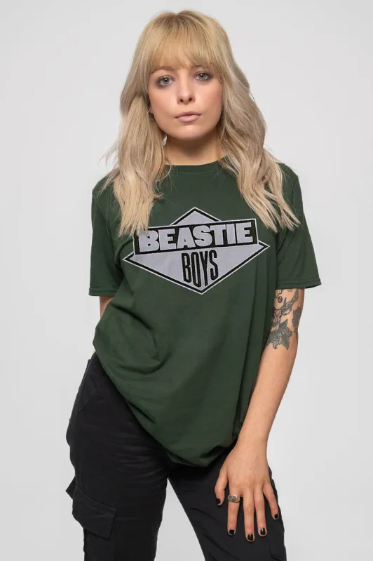 The Beastie Boys Black And White Logo T Shirt sold by Paradiso Clothing