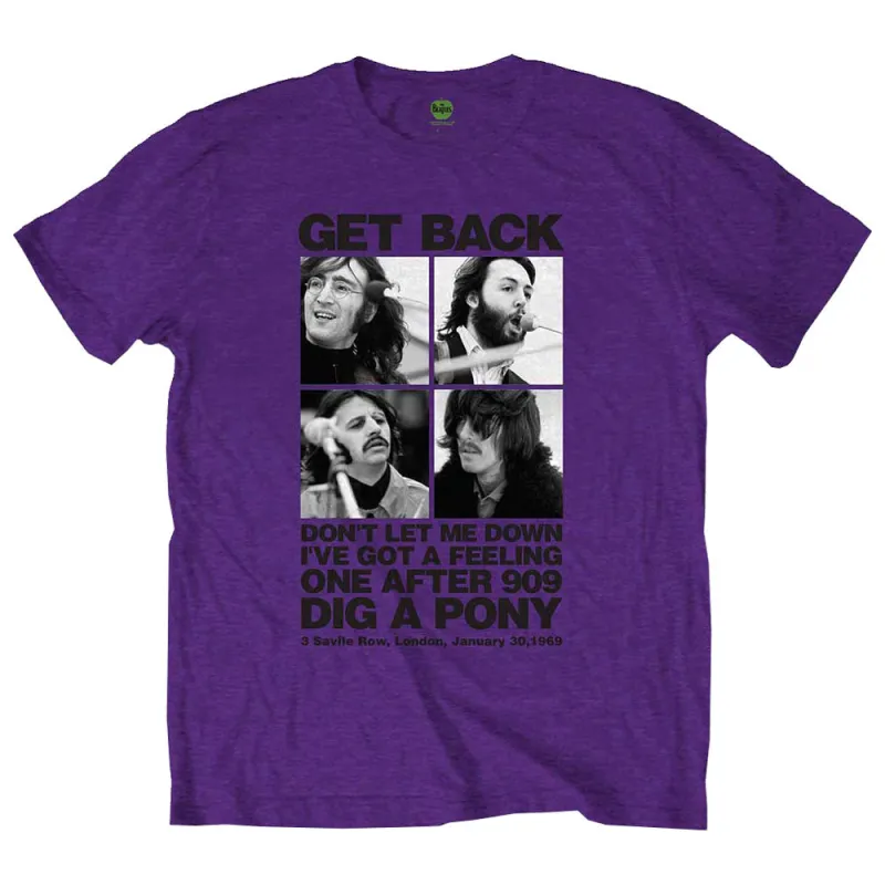 The Beatles 3 Savile Row T Shirt sold by Paradiso Clothing