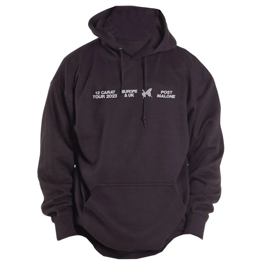 Post Malone Inverse Butterfly Pullover Hoodie sold by Paradiso Clothing