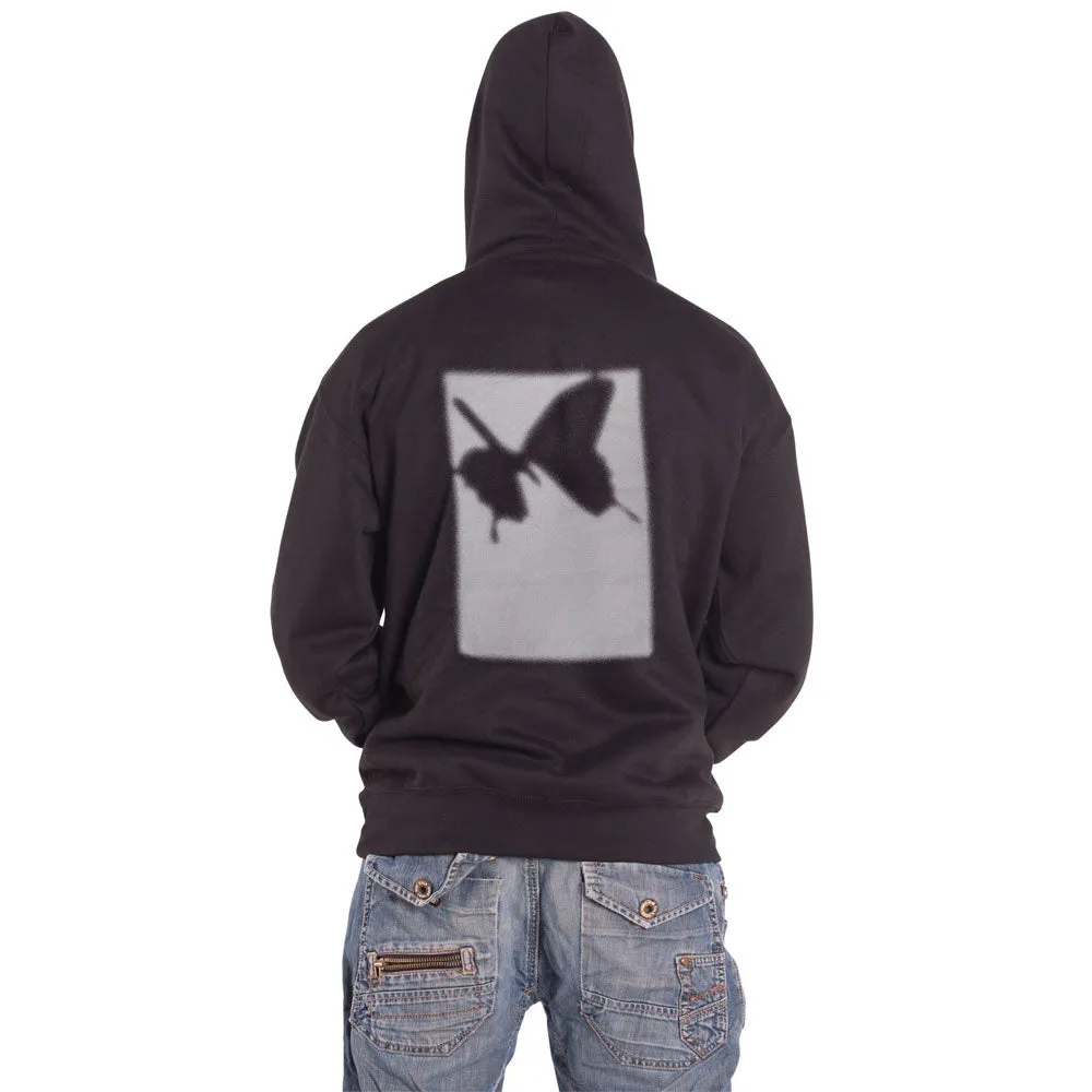 Post Malone Inverse Butterfly Pullover Hoodie sold by Paradiso Clothing product image thumbnail 2