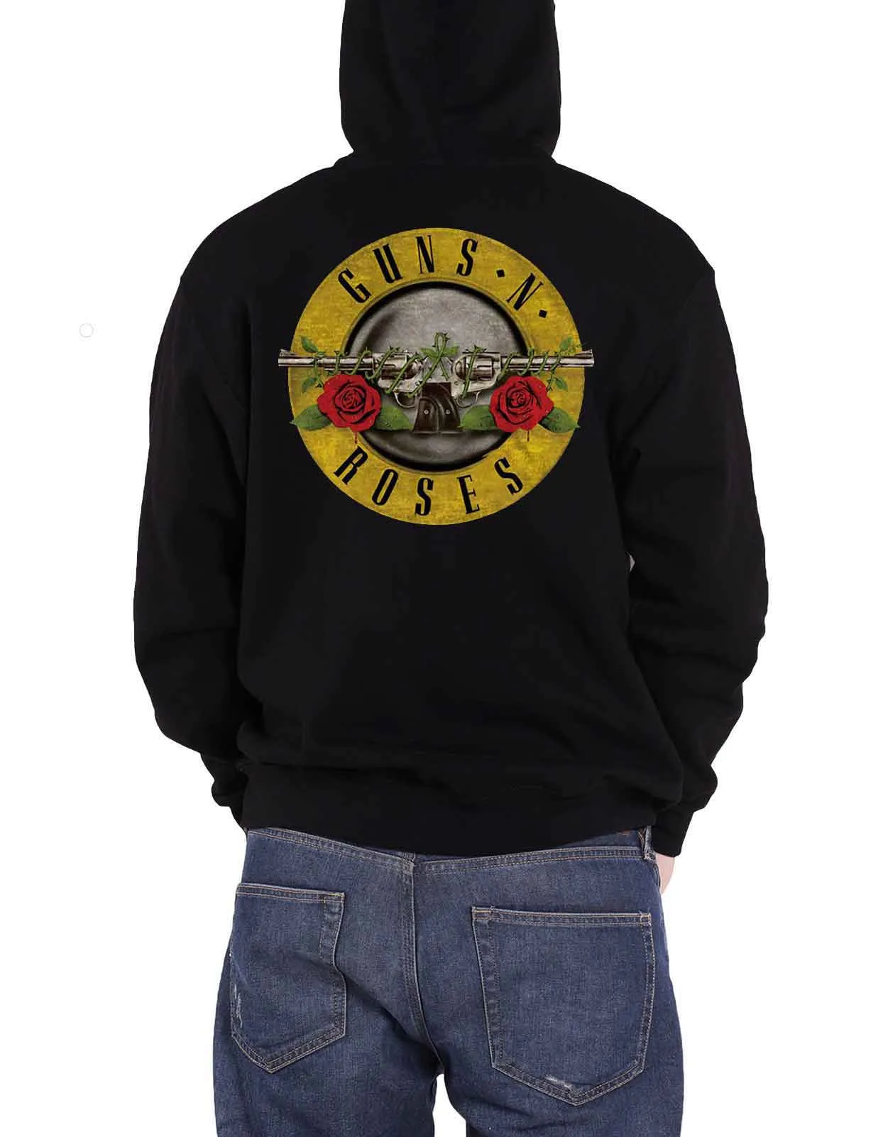 Guns N Roses Classic Band Logo Hoodie sold by Paradiso Clothing product image thumbnail 2