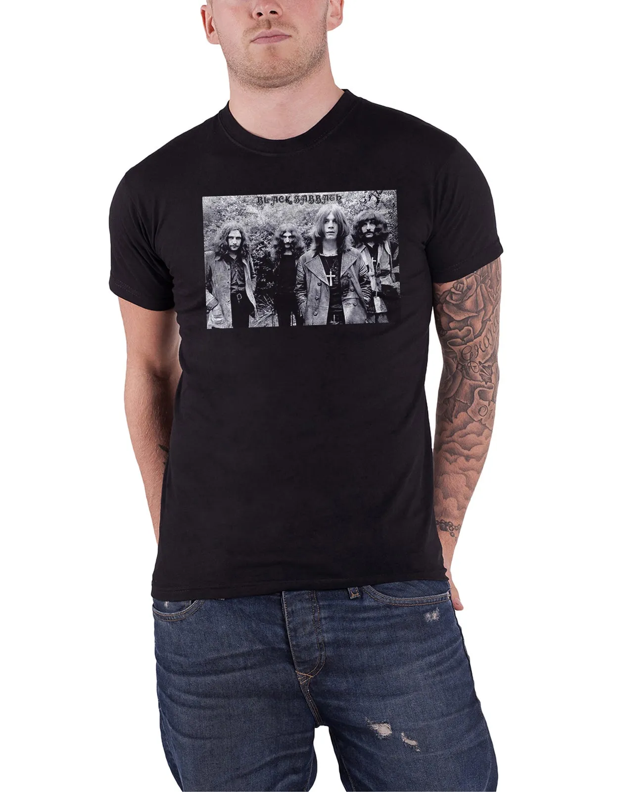 Black Sabbath Group Shot Vintage T Shirt sold by Paradiso Clothing
