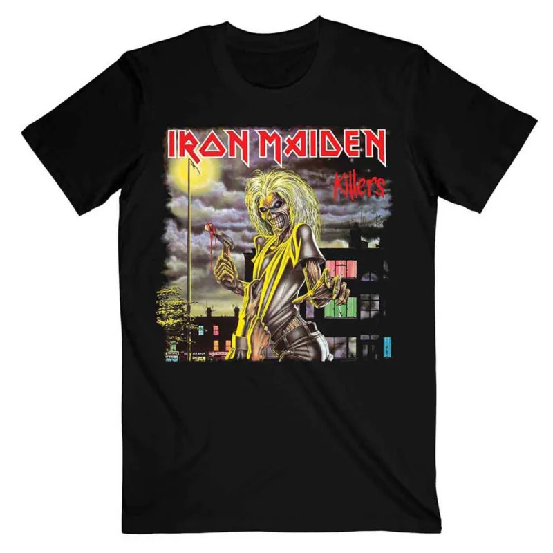 Iron Maiden Killers Track list T Shirt made by Paradiso Clothing