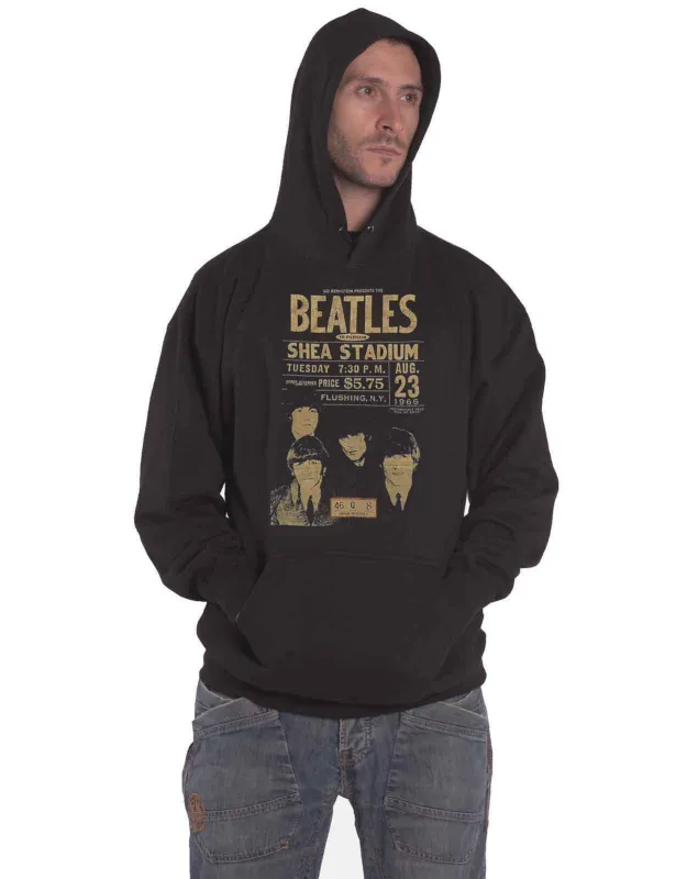 The Beatles Shea Stadium 1966 Pullover Hoodie made by The Beatles
