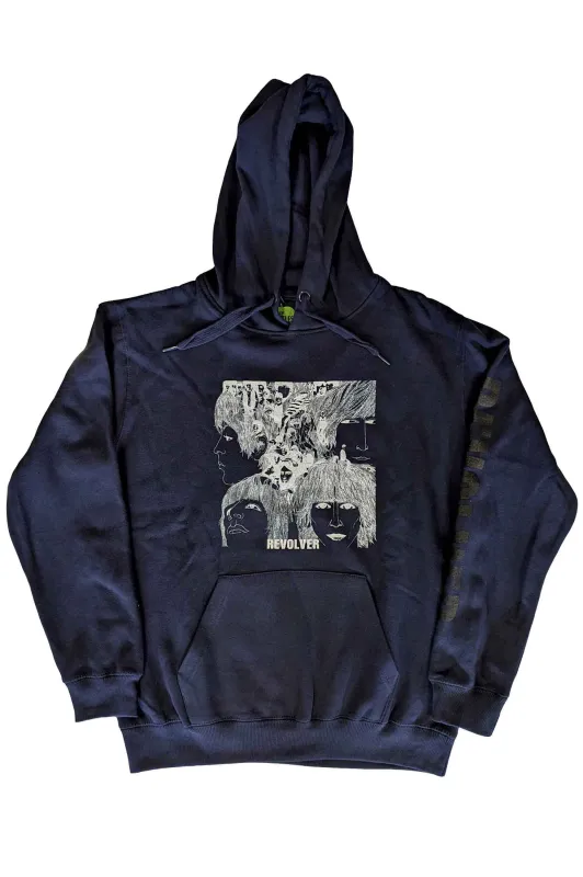 The Beatles Reverse Revolver Pullover Hoodie made by The Beatles