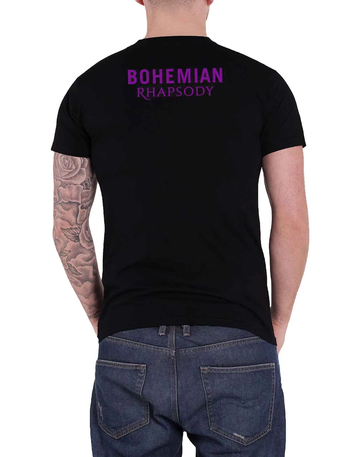 Queen Bohemian Rhapsody Movie Logo T Shirt sold by Paradiso Clothing product image thumbnail 2
