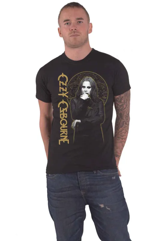 Ozzy Osbourne Patient No. 9 Gold Graphic T Shirt sold by Paradiso Clothing