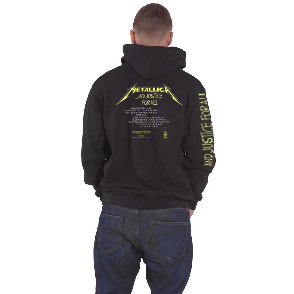 Metallica And Justice For All Tracks Pullover Hoodie sold by Paradiso Clothing product image thumbnail 2