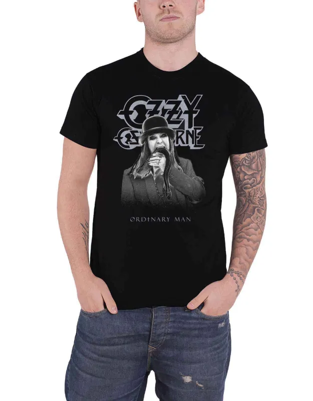 Ozzy Osbourne Ordinary Man Snake Ryograph T Shirt sold by Paradiso Clothing