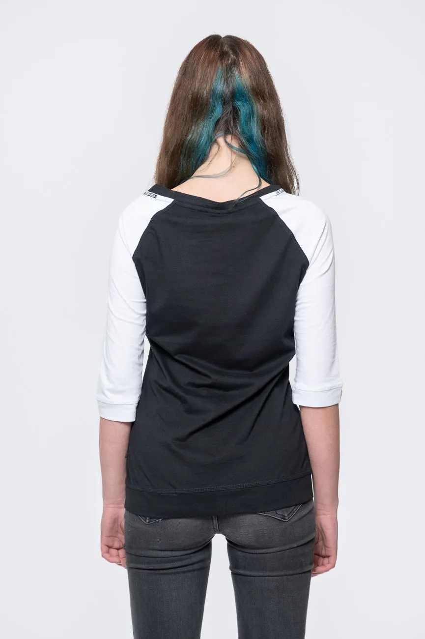 Green Day American Idiot Raglan sold by Paradiso Clothing product image thumbnail 4
