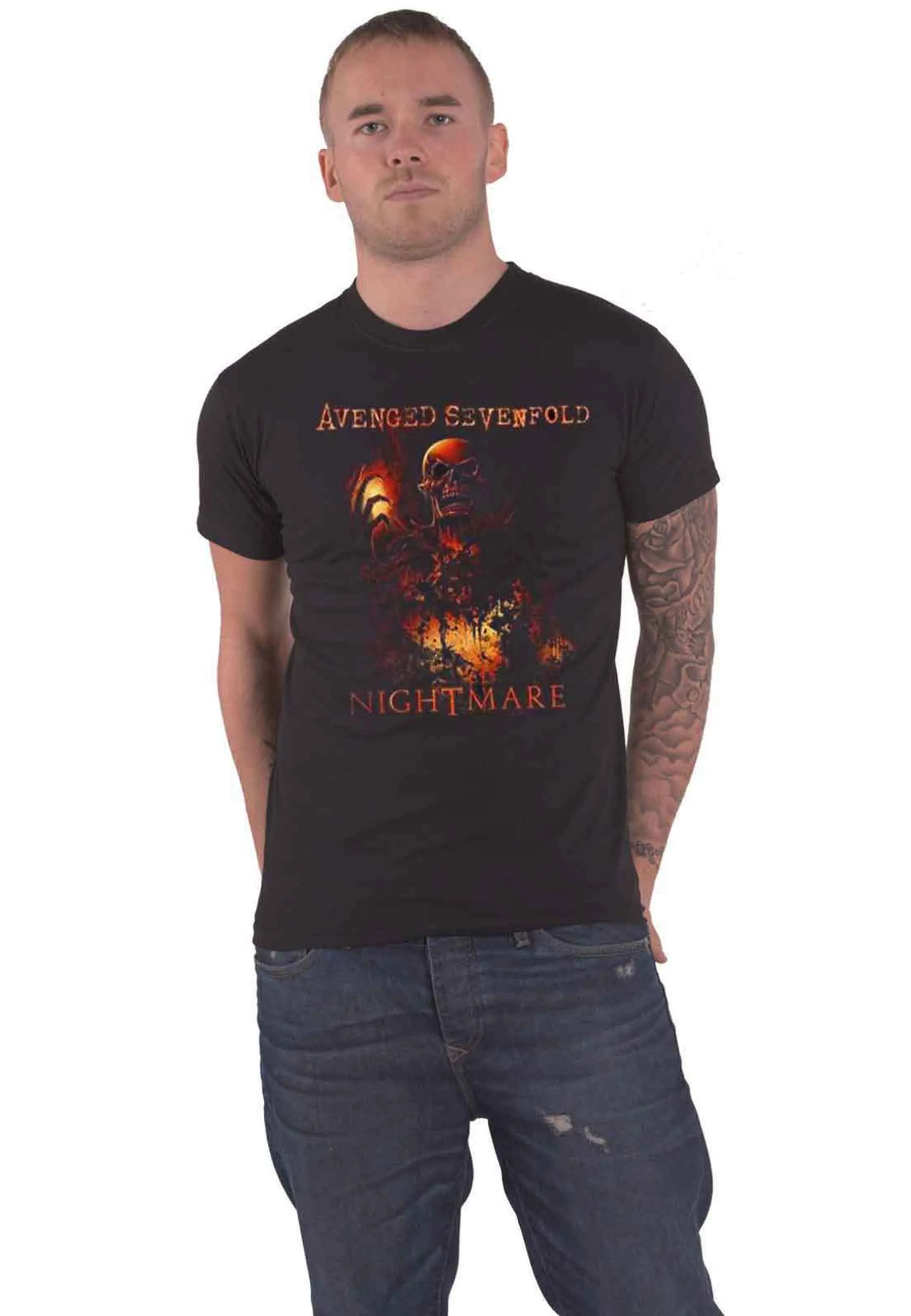 Avenged Sevenfold Inner Rage T Shirt sold by Paradiso Clothing