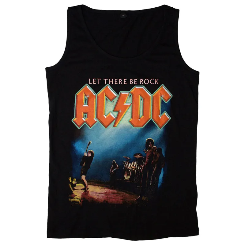 AC/DC Let There Be Rock Vest Top made by AC/DC