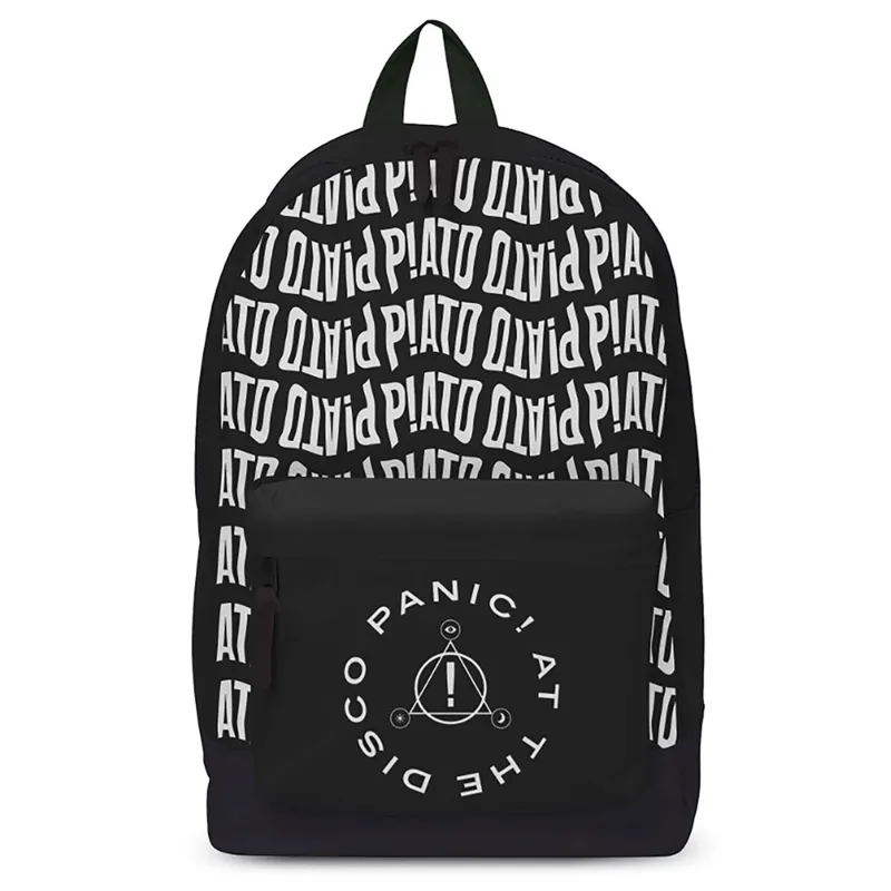 Panic At The Disco Band Logo Backpack sold by Paradiso Clothing