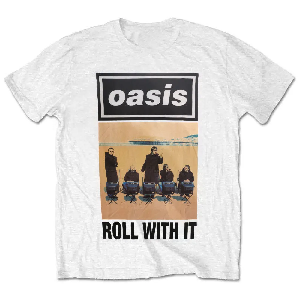Oasis Roll With It Single Cover T Shirt sold by Paradiso Clothing