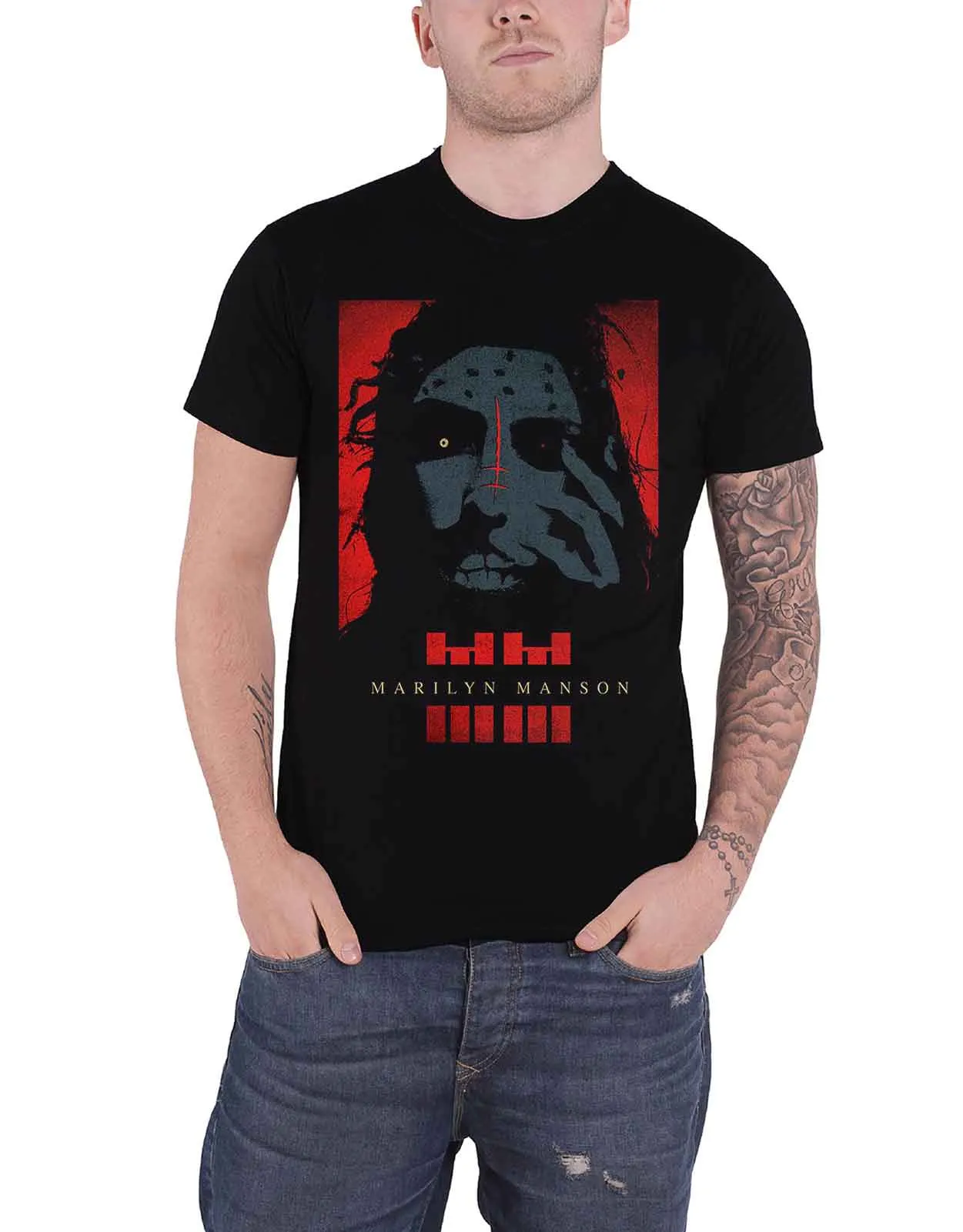 Marilyn Manson Rebel T Shirt sold by Paradiso Clothing