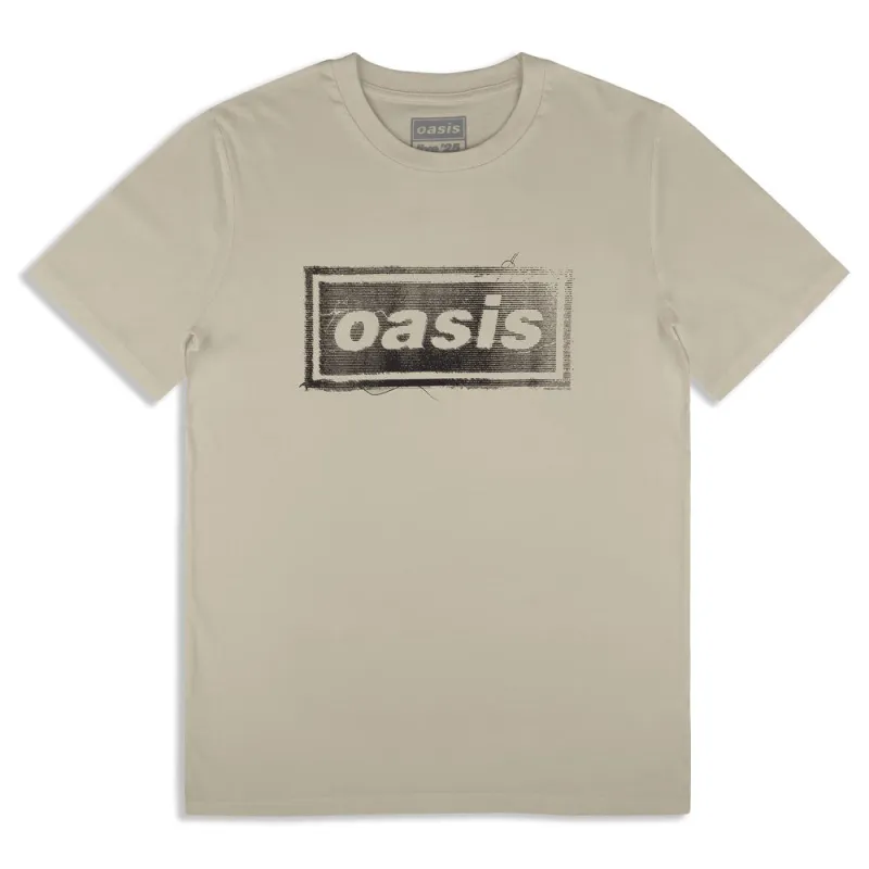 Oasis Thread Band Logo T Shirt sold by Paradiso Clothing