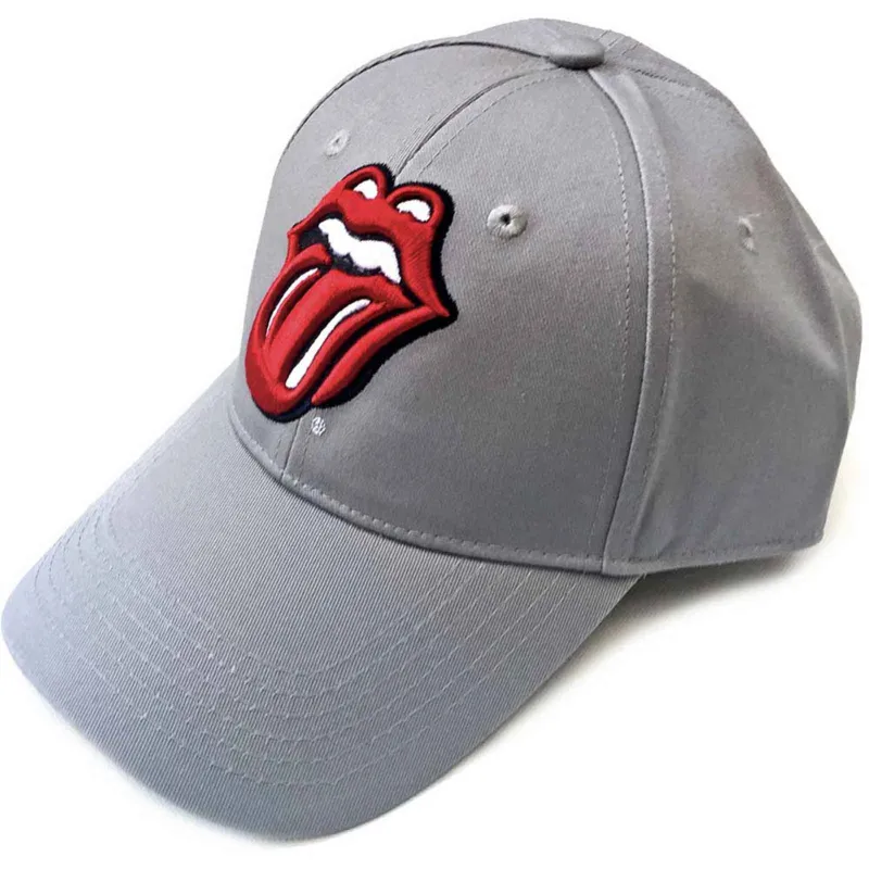 The Rolling Stones Classic Tongue Band Logo Strapback made by the Rolling Stones