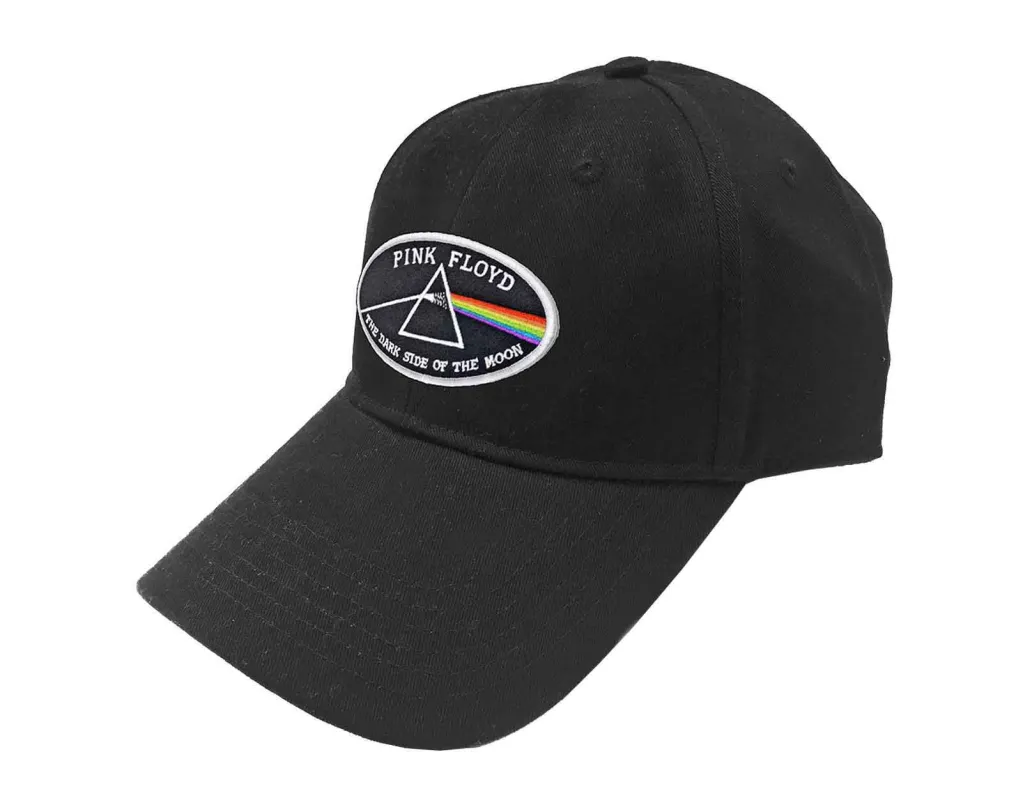 Pink Floyd Dark Side Of The Moon White Border Strapback made by Pink Floyd