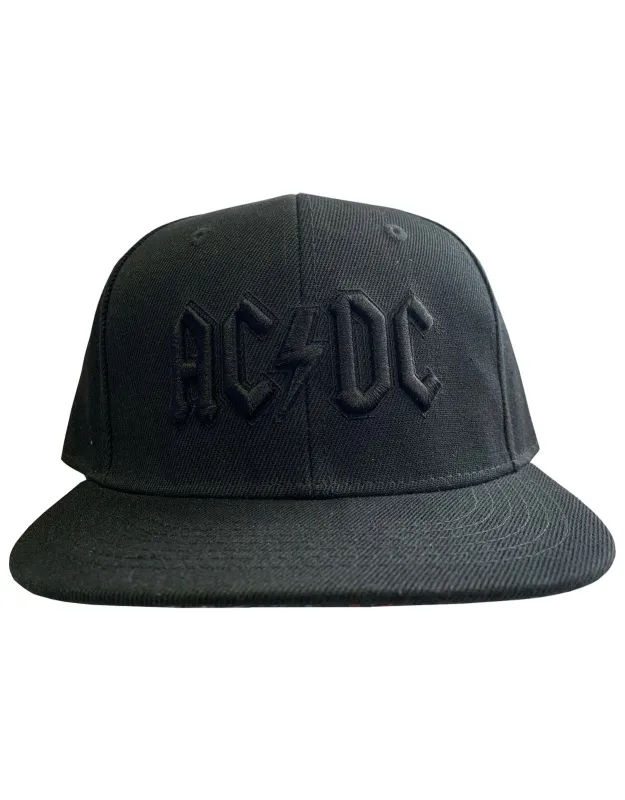 AC/DC Canon Pop Art brim Snapback Baseball Cap made by AC/DC