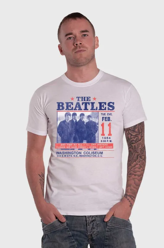 The Beatles Washington Coliseum Poster Tee made by The Beatles