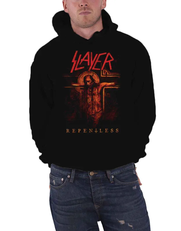 Slayer Repentless Crucifix Hoodie sold by Paradiso Clothing