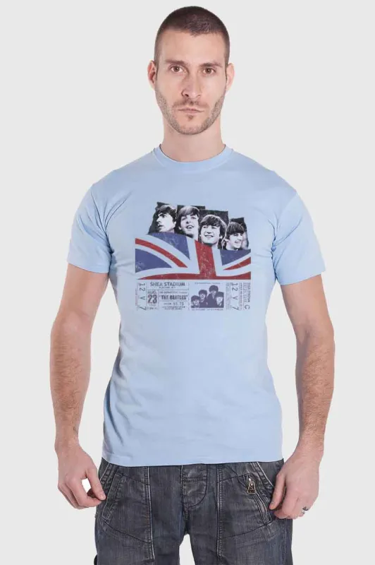 The Beatles Shea Stadium Poster T Shirt made by The Beatles