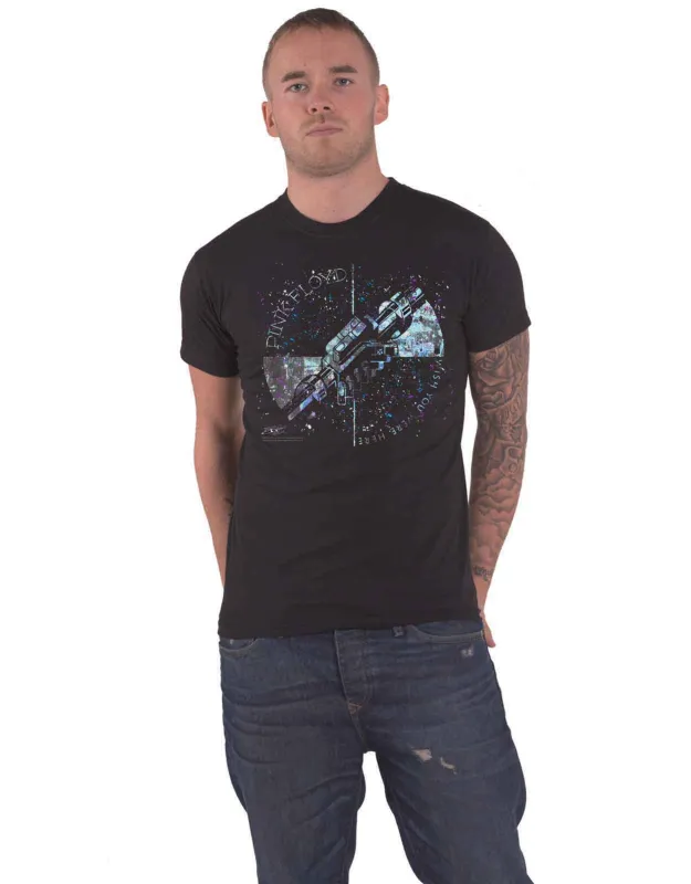 Pink Floyd Machine Blue Greeting T Shirt sold by Paradiso Clothing