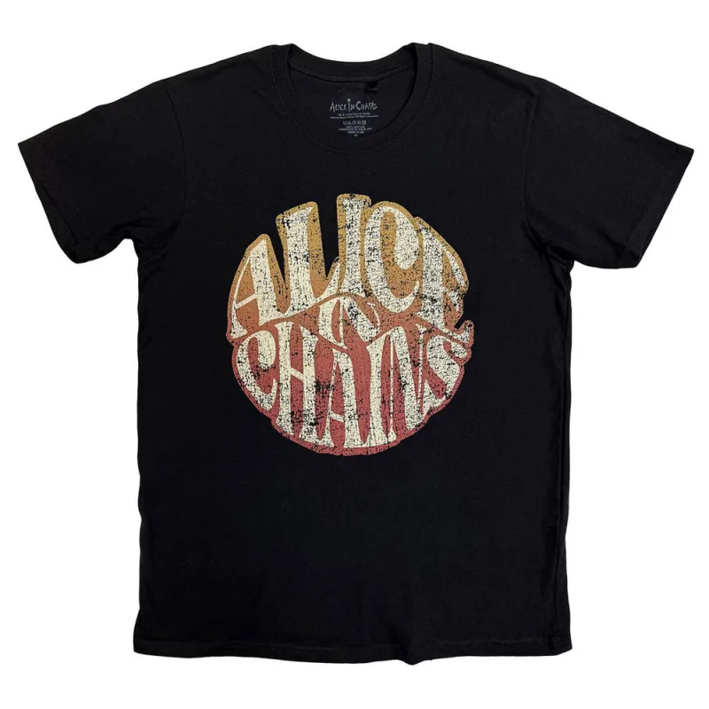 Alice In Chains Gradient Logo T Shirt sold by Paradiso Clothing