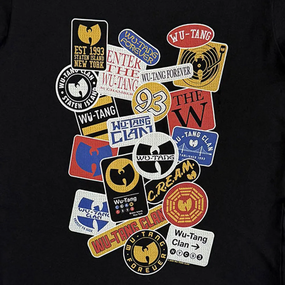 Wu-Tang Clan Badges T Shirt sold by Paradiso Clothing product image thumbnail 2