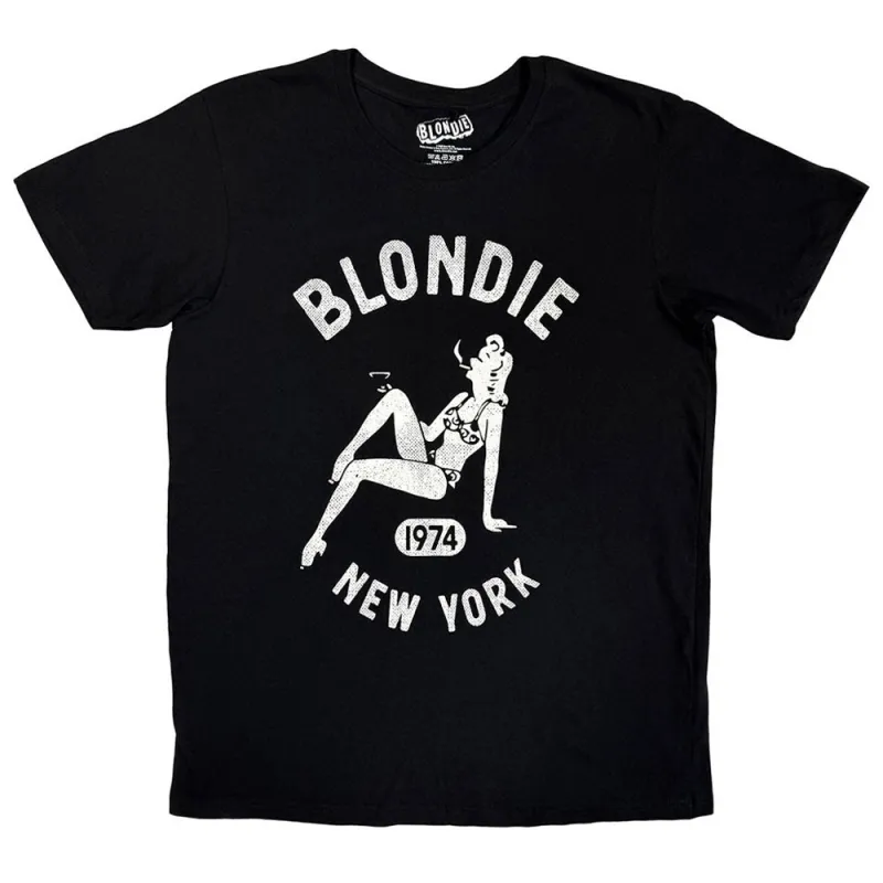 Blondie New York 1974 T Shirt sold by Paradiso Clothing