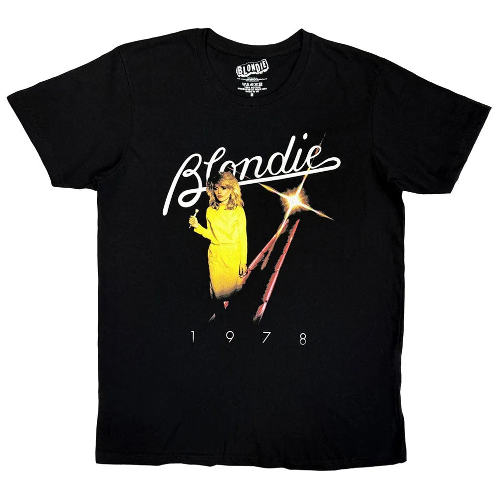 Blondie Yellow Dress 1978 T Shirt sold by Paradiso Clothing