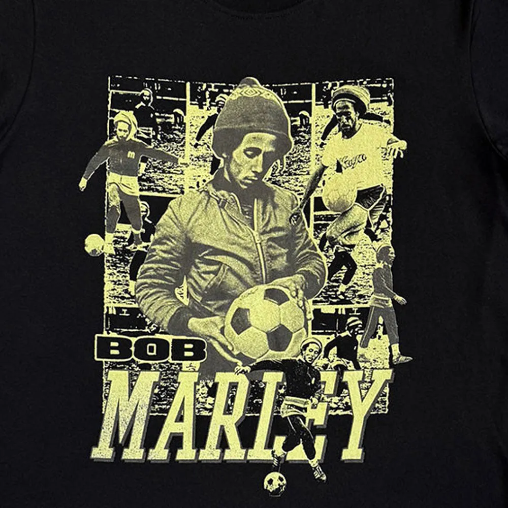Bob Marley Football Collage T Shirt sold by Paradiso Clothing product image thumbnail 2