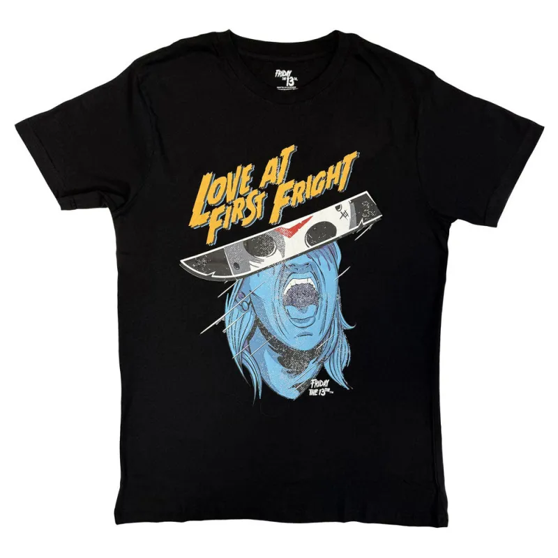Friday the 13th Love At First Fright T Shirt made by Paradiso Clothing