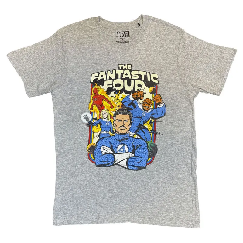 Fantastic Four Montage T Shirt made by Paradiso Clothing