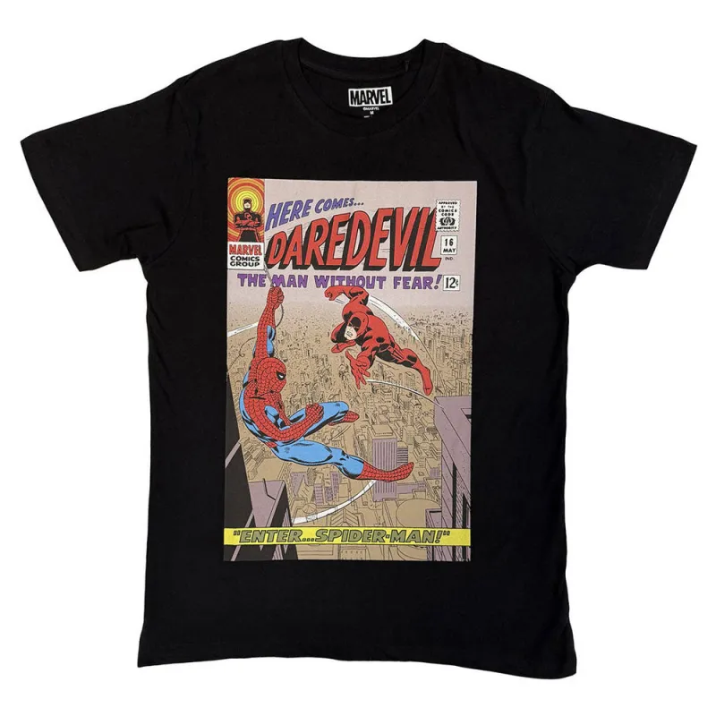 Marvel Comics Daredevil Enter Spider-Man T Shirt made by Marvel