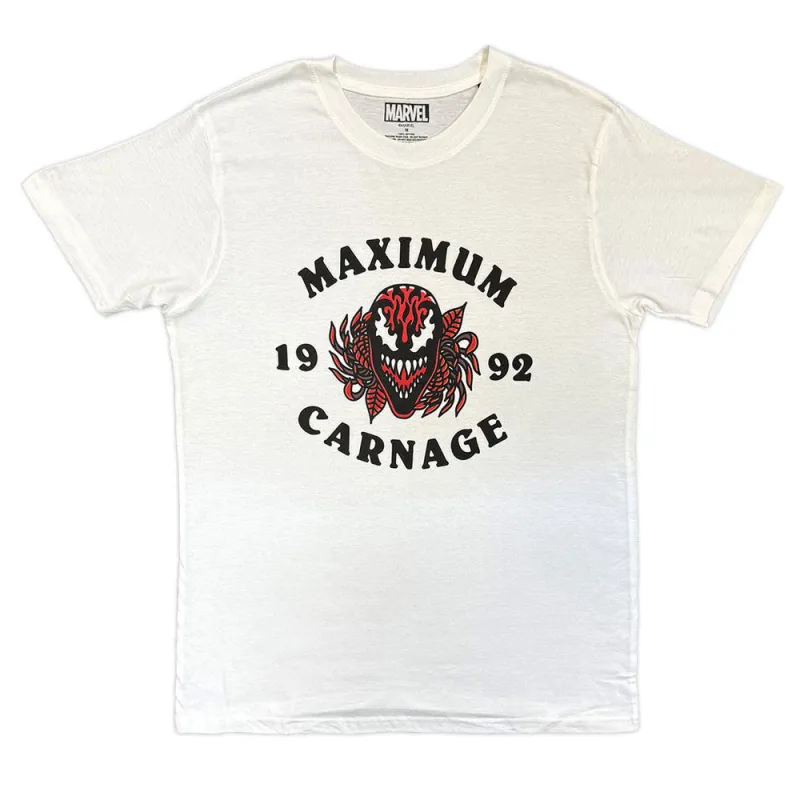 Venom Maximum Carnage Marvel Comics T Shirt sold by Paradiso Clothing