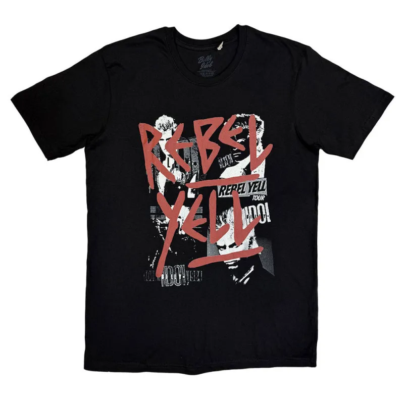 Billy Idol Tour 1984 T Shirt made by Paradiso Clothing